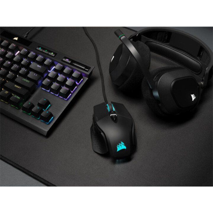 Corsair M65 RGB Ultra Maus Rechtshänder USB Typ A Optisch 26000 DPI