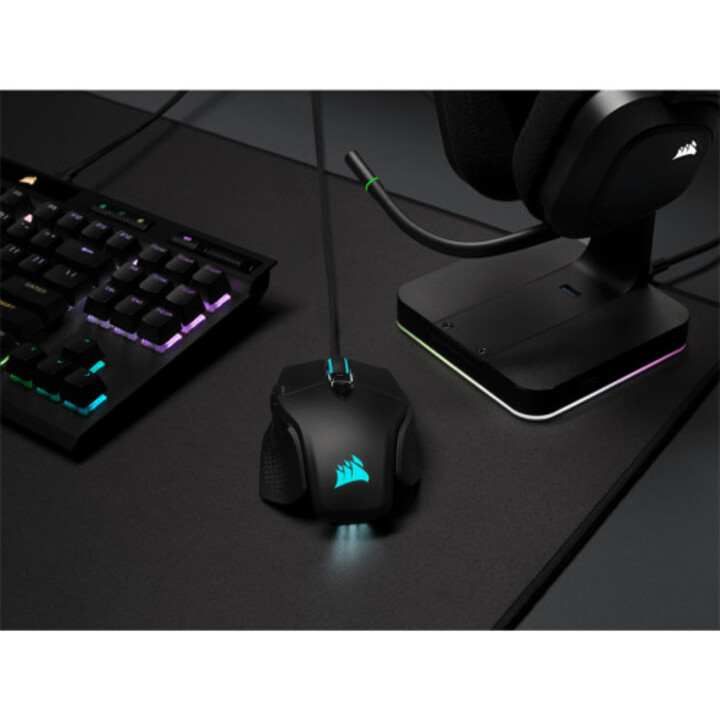 Corsair M65 RGB Ultra Maus Rechtshänder USB Typ A Optisch 26000 DPI