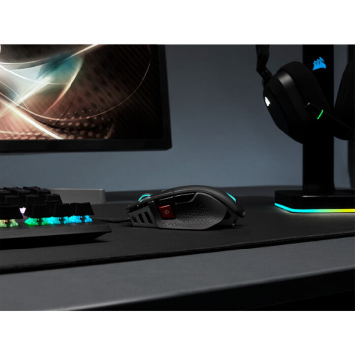 Corsair M65 RGB Ultra Maus Rechtshänder USB Typ A Optisch 26000 DPI