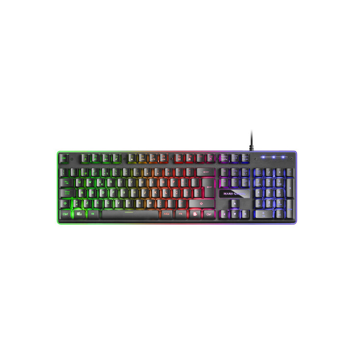 Mars Gaming Mcpexpt Combo Teclado+ratón+auriculares Rgb+alfombrilla Rgb Pt