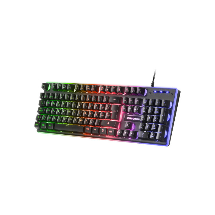 Mars Gaming Mcpexpt Combo Teclado+ratón+auriculares Rgb+alfombrilla Rgb Pt