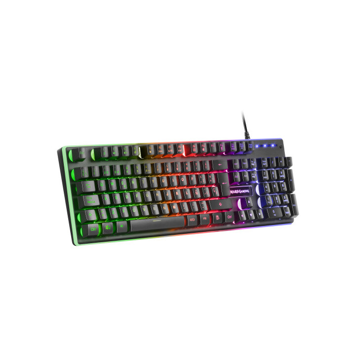 Mars Gaming Mcpexpt Combo Teclado+ratón+auriculares Rgb+alfombrilla Rgb Pt