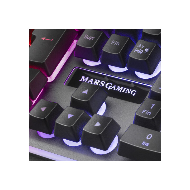 Mars Gaming Mcpexpt Combo Keyboard+mouse+Rgb headphones+Rgb Pt mat