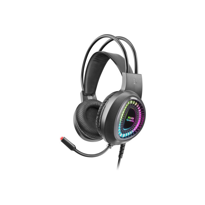 Mars Gaming Mcpexpt Combo Teclado+ratón+auriculares Rgb+alfombrilla Rgb Pt