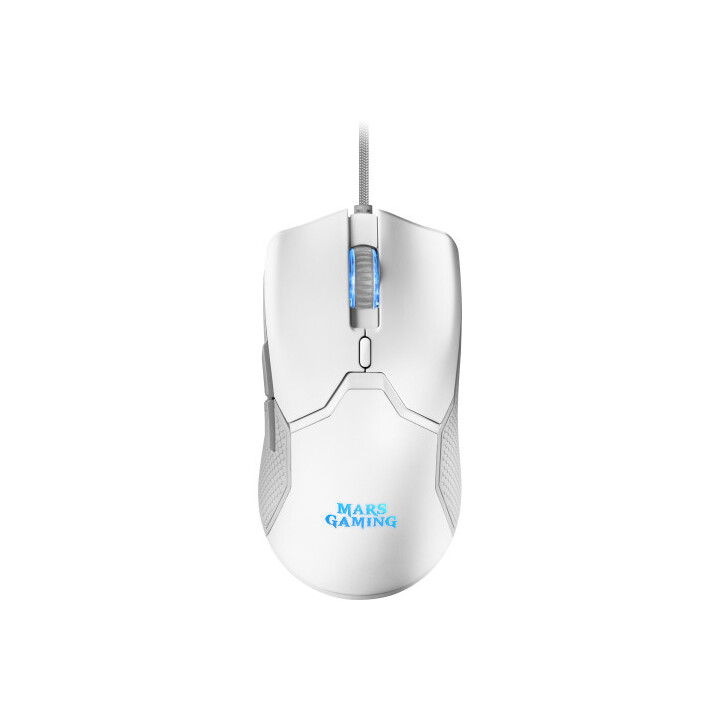 Mars Gaming Mcpxwes Combo Tastiera+mouse+tappetino Bianco En
