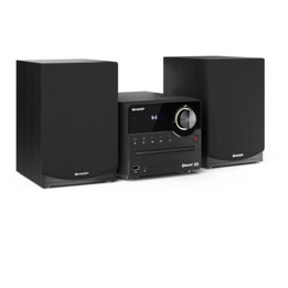 Sistema audio domestico Sharp Xl-b512(br) Micro impianto stereo per uso domestico 45 W nero