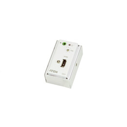 Aten Ve807 Audio/Video-Extender, AV-Signalsender und -empfänger, Weiß