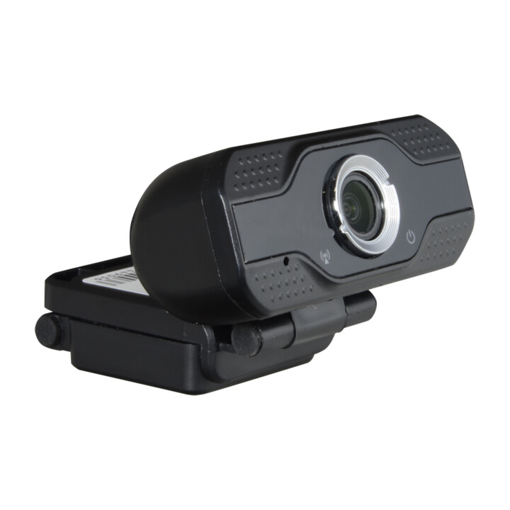 Visiotech Webcam mit 1080p-Auflösung und integriertem USB-Stereomikrofon (wc002wa-2)