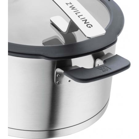 ZWILLING SIMPLIFY 66870-005-0 juego de macetas Acero inoxidable 5 uds. Plata Negro
