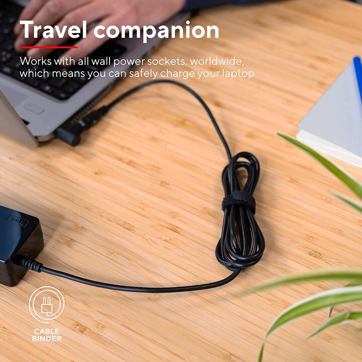 Trust Primo 19V-45W chargeur universel pour ordinateur portable noir