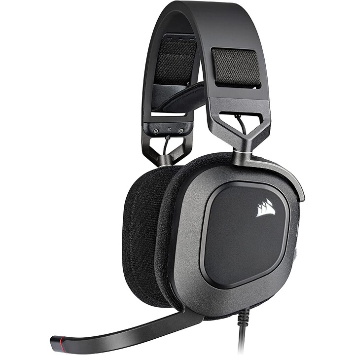 Corsair Hs80 Rgb Usb Auriculares Alámbrico De Mano Juego Carbono