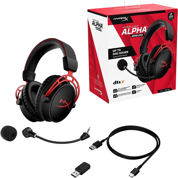 Hp Hyperx Cloud Alpha Wireless - Pc Gaming Headset 4p5d4aa