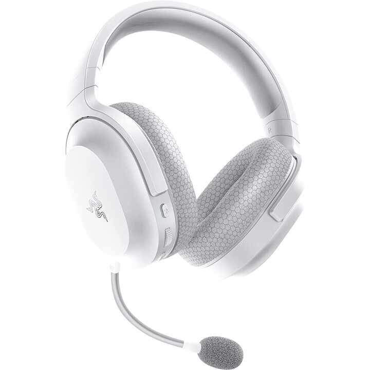 Razer Barracuda X Fones de ouvido sem fio e com fio Bandana para jogo USB Tipo C Bluetooth Branco