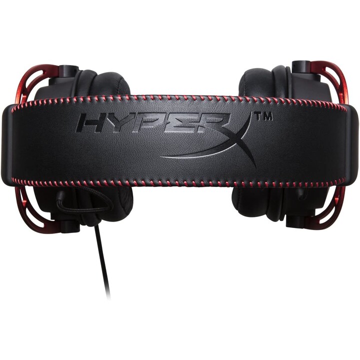 Cuffie Hp Hyperx Cloud Alpha con archetto cablato Gaming Nero, Rosso