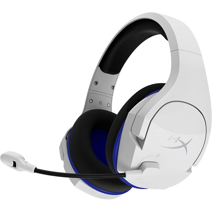 Casque Hp Stinger Core W PS5 Bandeau sans fil Jeu Bleu, Blanc