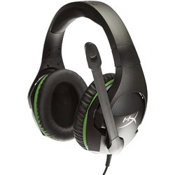 Hp Cloudx Stinger – Gaming-Headset (schwarz-grün) – Xbox-Kopfhörer, kabelgebundenes Stirnband, Spiel, Schwarz, Grün