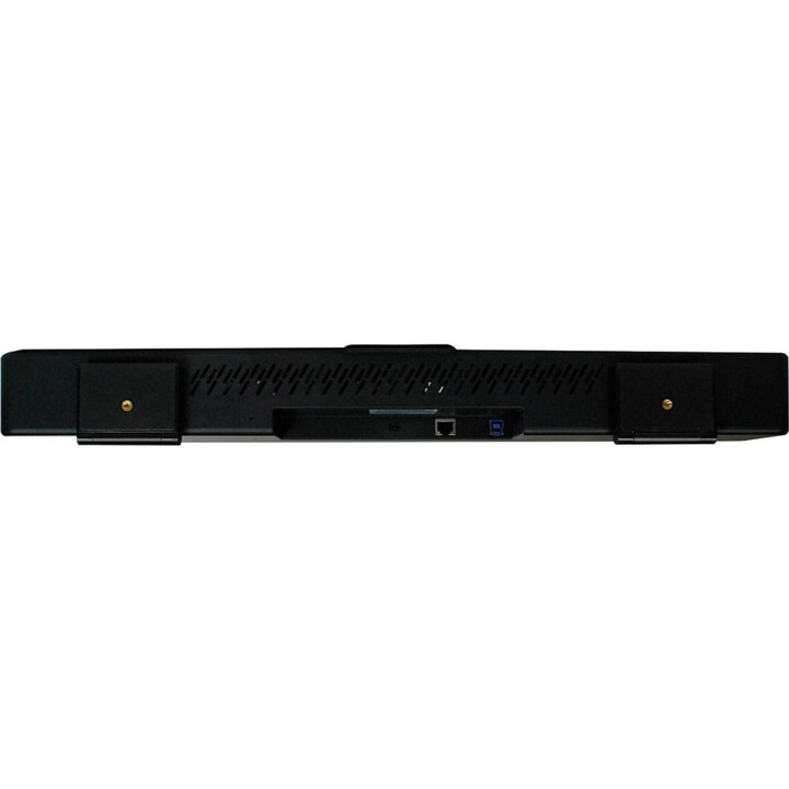Clearone Versa Mediabar (câmera E-ptz 4k de 110 graus + 4 microfones integrados + alto-falante USB e Bt (910-2200-001)