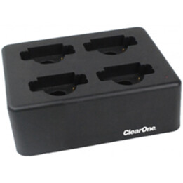 Clearone 4-bay Docking (charging) Station For Recharging Transmitters (910-6000-400)