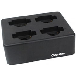 Station d&#39;accueil (charge) Clearone à 4 baies pour recharger les émetteurs (910-6000-400)