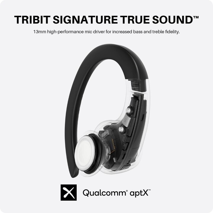 Tribit MoveBuds H1 TWS Preto - Fones de ouvido sem fio