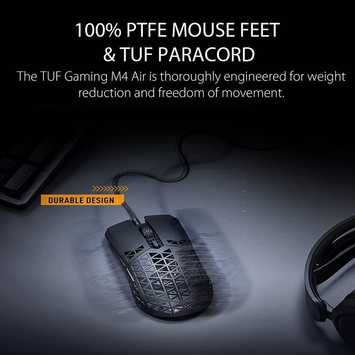 Asus TUF Gaming M4 Air 16000 Dpi Negro