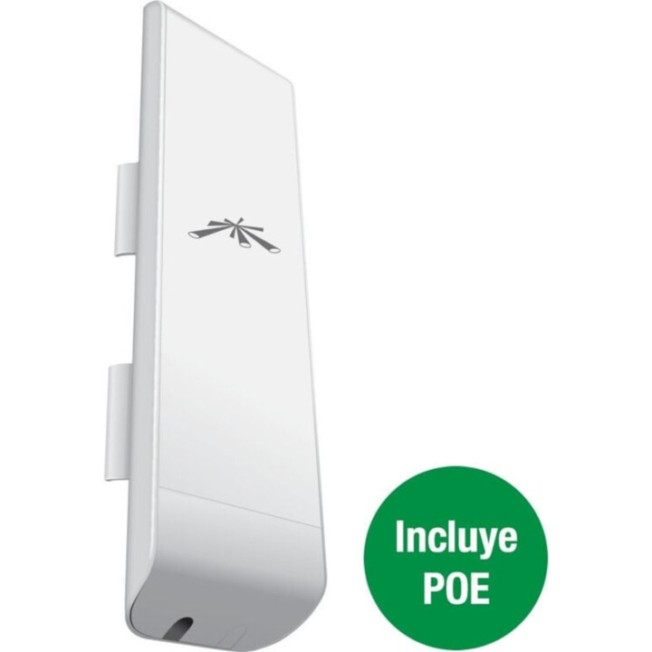 NANOSTATION UBIQUITI NSM2 - KIT DI MONTAGGIO - 630MW - 2XRJ-45 - TRA CUI POE - 2,4-GHZ 11DBI