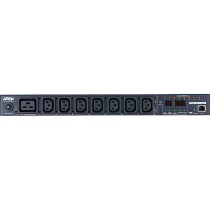 Aten Pe6208g Unità di distribuzione dell'alimentazione (PDU) 1u Nero 8 prese CA