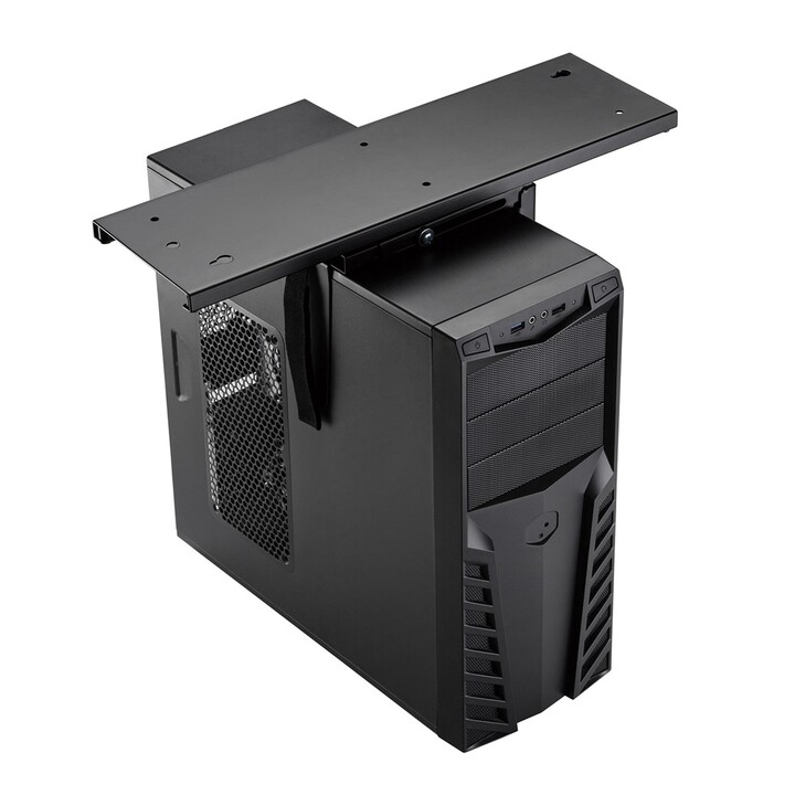 Supporto computer Maclean MC-885 B nero regolabile max. 10 kg.