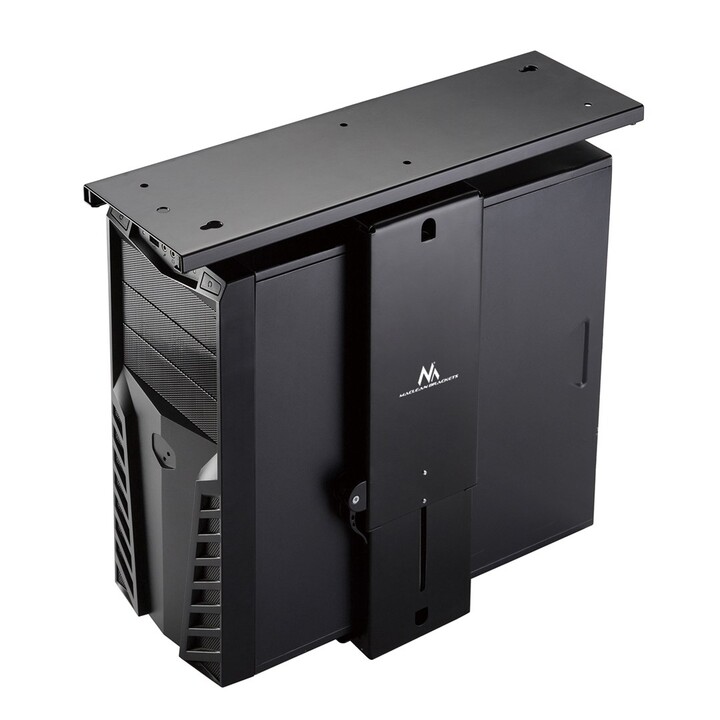 Supporto computer Maclean MC-885 B nero regolabile max. 10 kg.