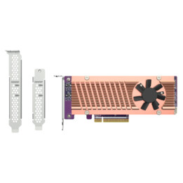 Qnap Qm2-2p-384a Carte d'interface interne M.2 et adaptateur