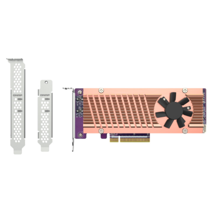 Qnap Qm2-2p-384a Placa de interface M.2 interna e adaptador