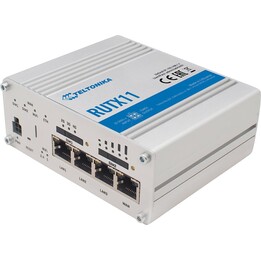 Interruptor de 4 portas do roteador sem fio Teltonika RUTX11