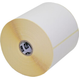 THERMAL LABEL ROLL ZEBRA 100X50MM 1300U SHAFT 25MM PACK 4