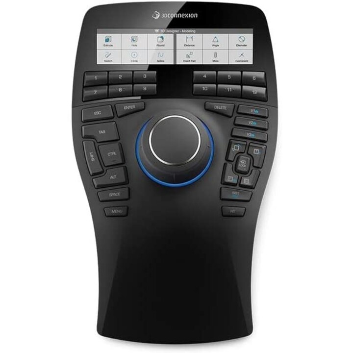 3dconnexion Spacemouse Enterprise Usb Mouse Type A Left