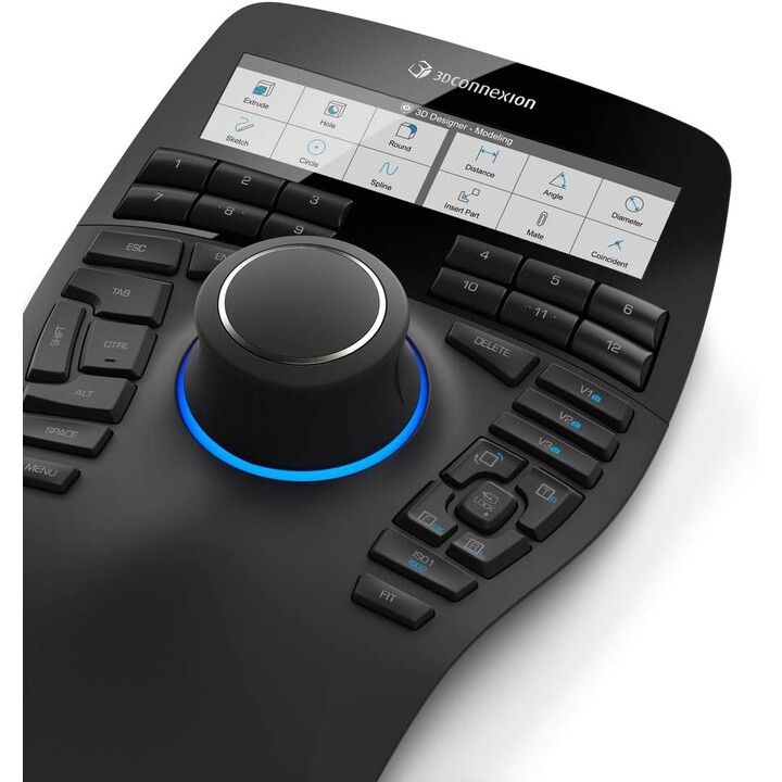 3dconnexion Spacemouse Enterprise USB Mouse Tipo A Esquerda