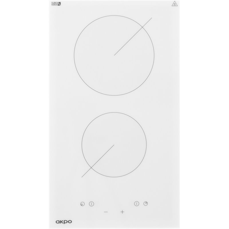 Placa Vitrocerámica AKPO PKA 30 830/2 Blanco