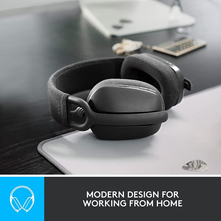 Headset Logitech Vibe 100 - circumaural - Grafit (981-001213)