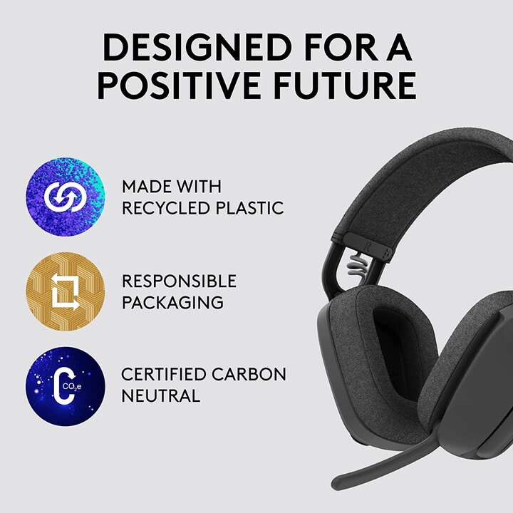 Headset Logitech Vibe 100 - circumaural - Grafit (981-001213)