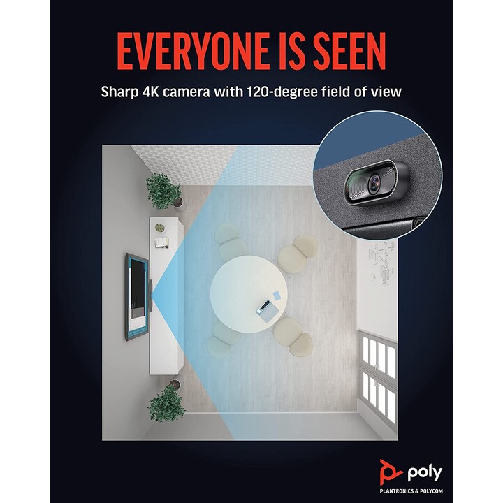 Poly Studio R30 All-In-One Videokonferenz-Bar
