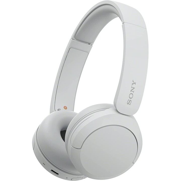 Cuffie wireless Sony WH-CH520/ con microfono/ Bluetooth/ bianche