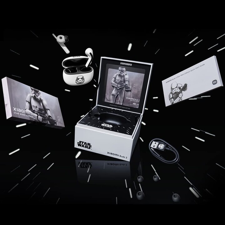 Xiaomi Buds 3 Star Wars Edition Stormtrooper - Bianco