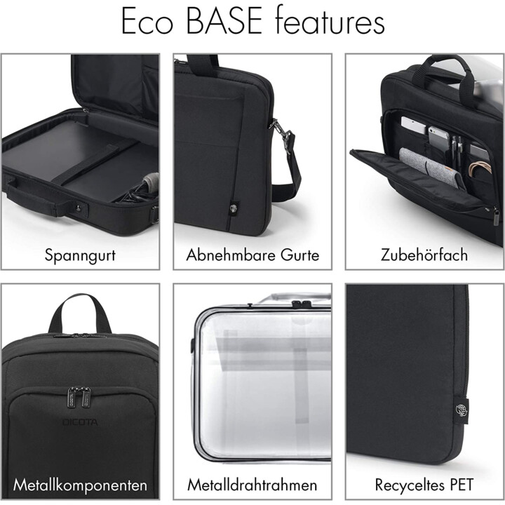 Estojo para Notebook DICOTA Eco Multi Base 13""-14,1"" - Preto