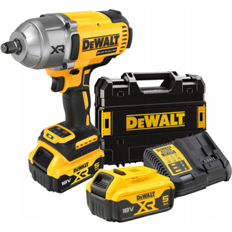 Klucz udarowy 1/2" 18V 2x5.0Ah DCF900P2T-QW DEWALT