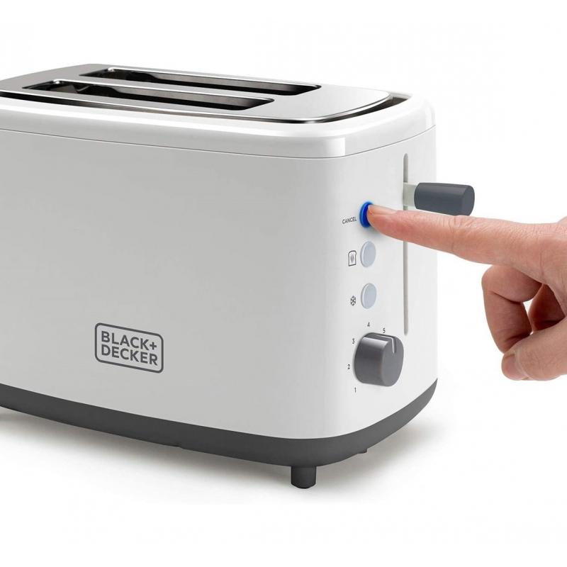 Tostadora Black+Decker BXTOA820E ES9600100B de 820 vatios
