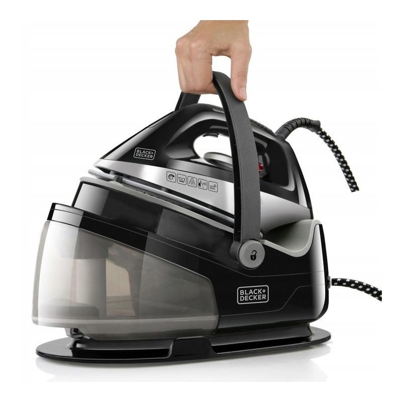 Black & Decker BXSS2200E Plancha vapor-seco 2200 W Negro