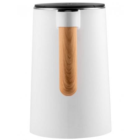 Hervidor de acero inoxidable blanco 1,5 l Sal y pimienta Concepto RK3300