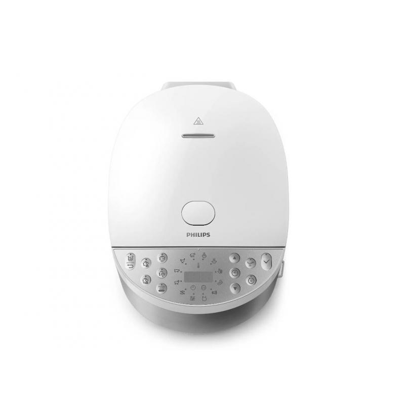 Philips HD4713/40 olla multi-cocción 5 L 980 W Plata, Blanco