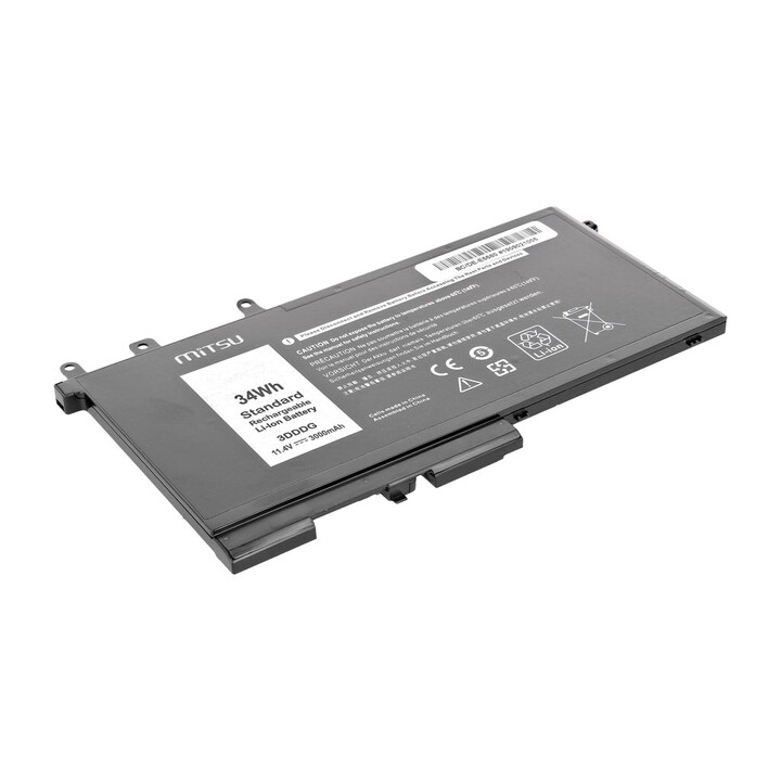 MITSU Batterie BC/DE-E5580 (DELL 3000 MAH 34 WH)