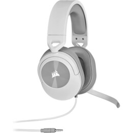 Corsair Hs55 Cuffie stereo cablate da gioco portatili bianche