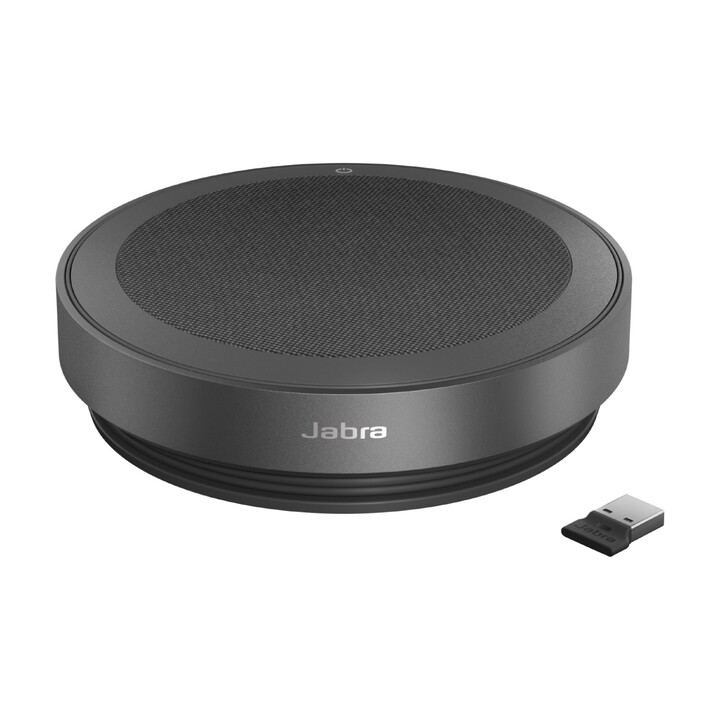Viva-voz Jabra Speak2 75 UC (com fio USB-A+USB-C, adaptador Bluetooth USB-A)